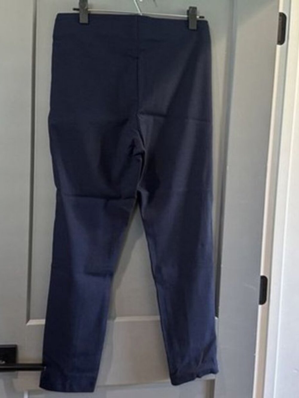 Rafaella Comfort Slim Ankle Pants Navy Size 10 Stretch Pull-On MSRP $59 - Picture 3 of 5